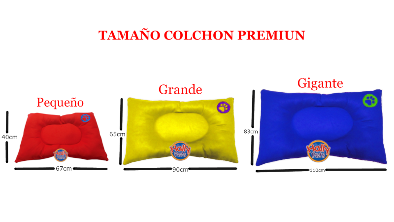 Colchón premium grande huella bordada para mascota - Image 4